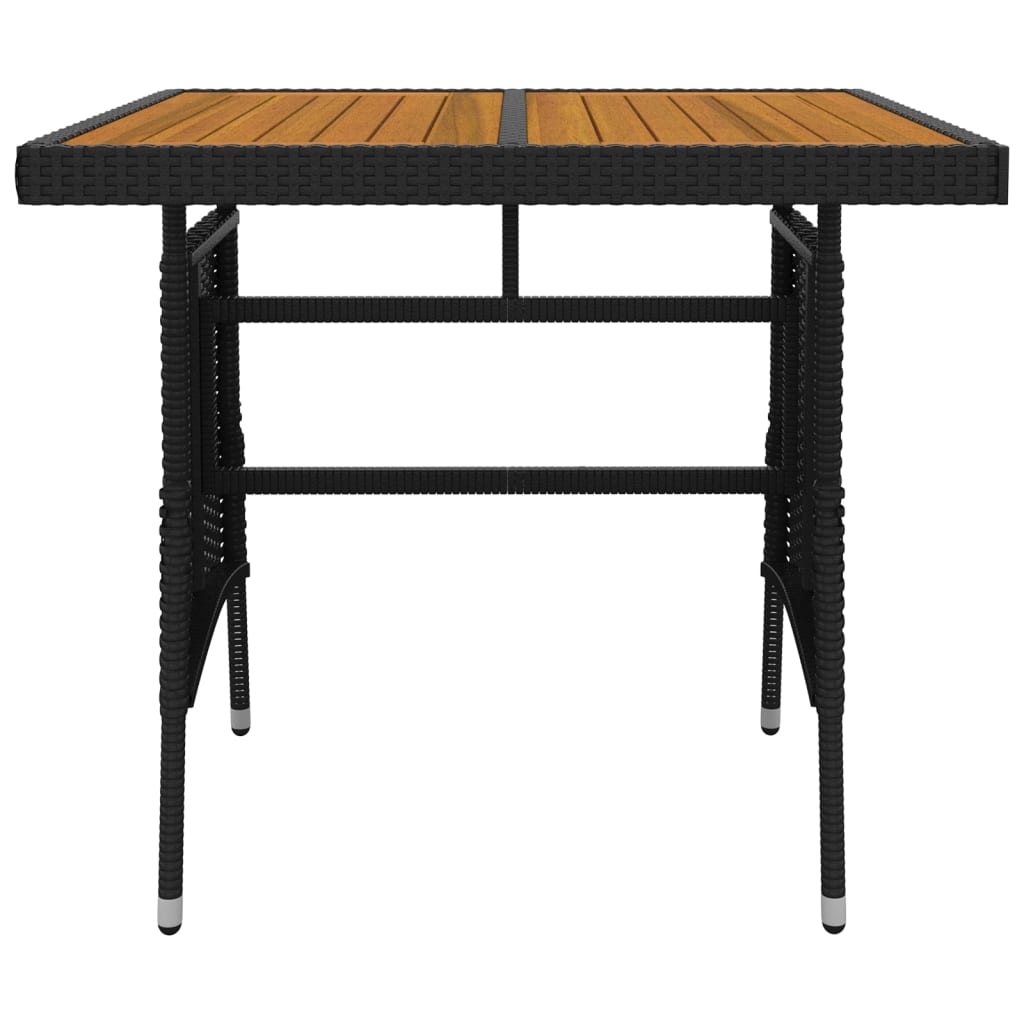3-delige Tuinset poly rattan zwart is nu te koop bij PeponiXL, paradijselijk wonen!