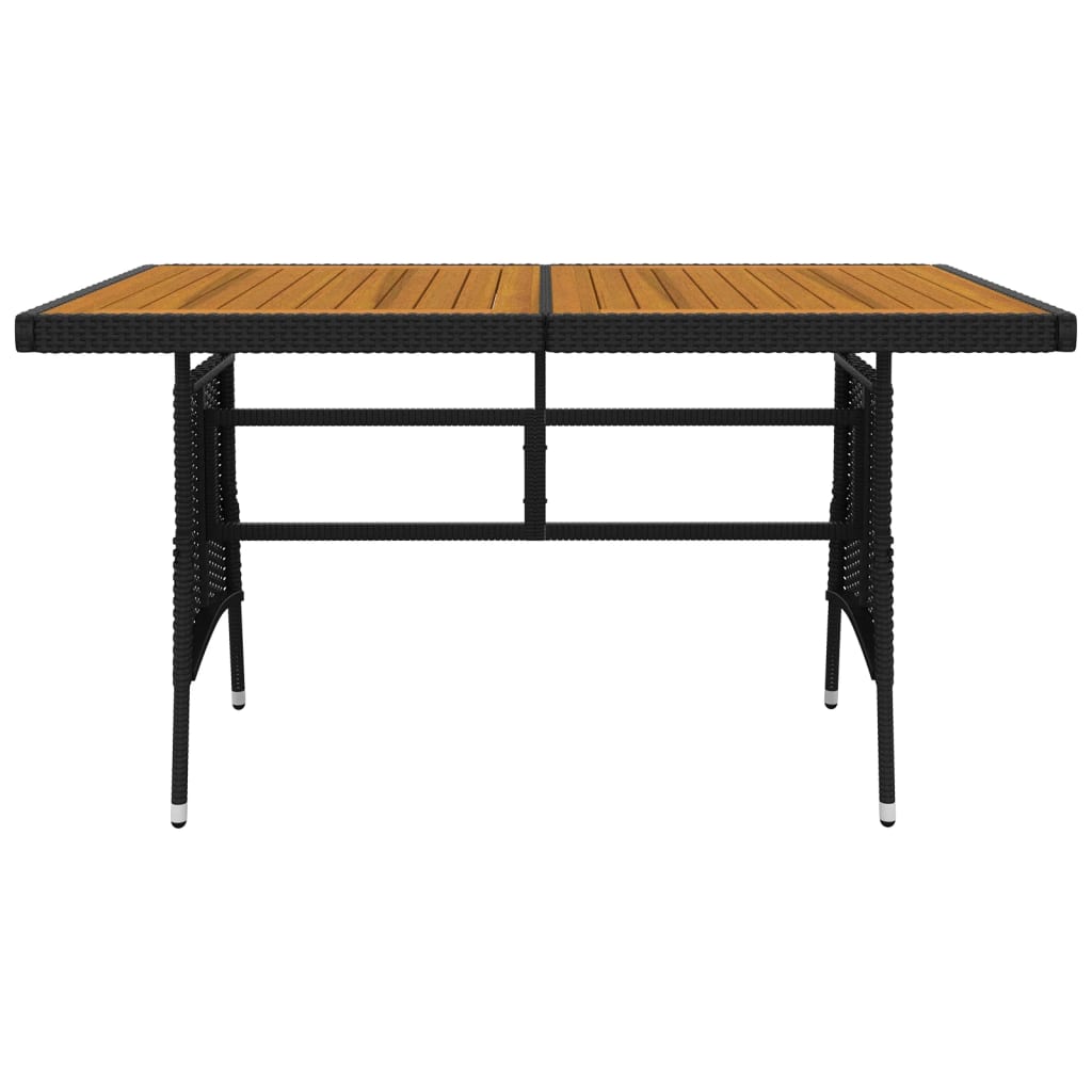 5-delige Tuinset poly rattan zwart is nu te koop bij PeponiXL, paradijselijk wonen!