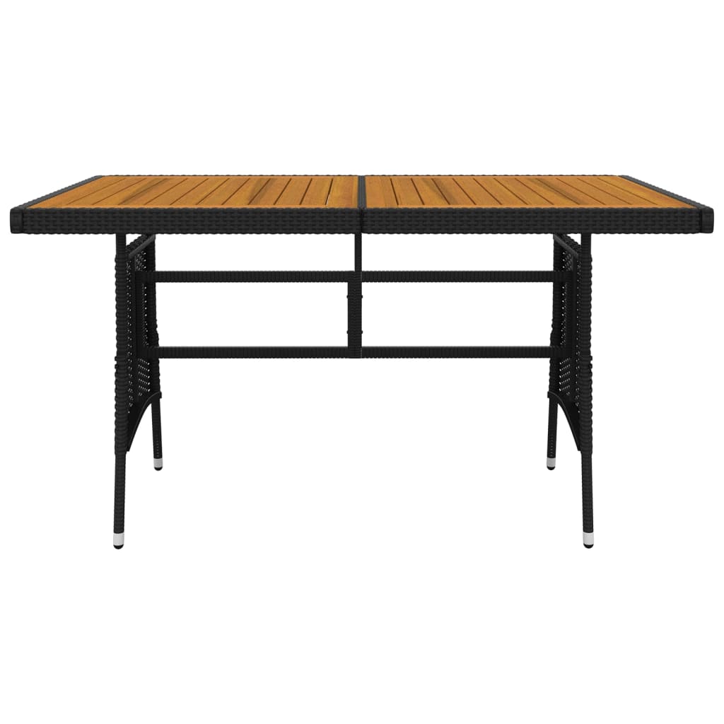 7-delige Tuinset poly rattan zwart is nu te koop bij PeponiXL, paradijselijk wonen!