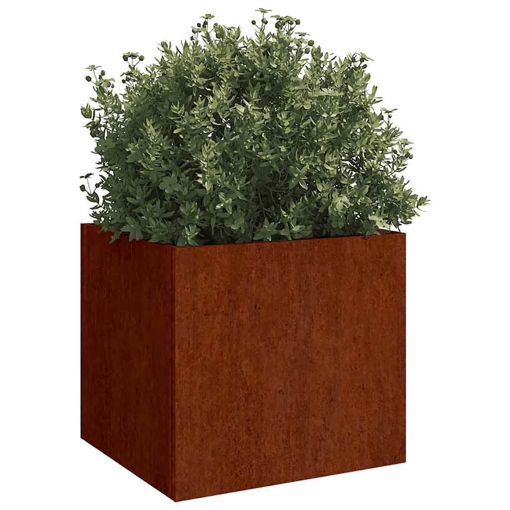 Plantenbak 32x30x29 cm cortenstaal is nu te koop bij PeponiXL, paradijselijk wonen!