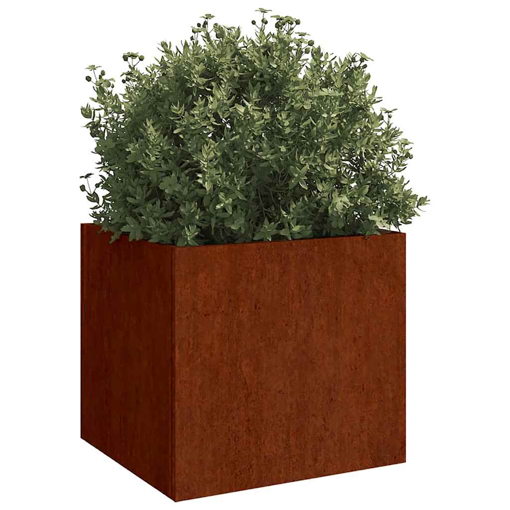 Plantenbak 49x47x46 cm cortenstaal is nu te koop bij PeponiXL, paradijselijk wonen!