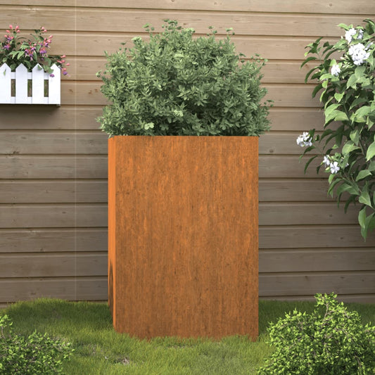 Plantenbak 52x48x75 cm cortenstaal is nu te koop bij PeponiXL, paradijselijk wonen!