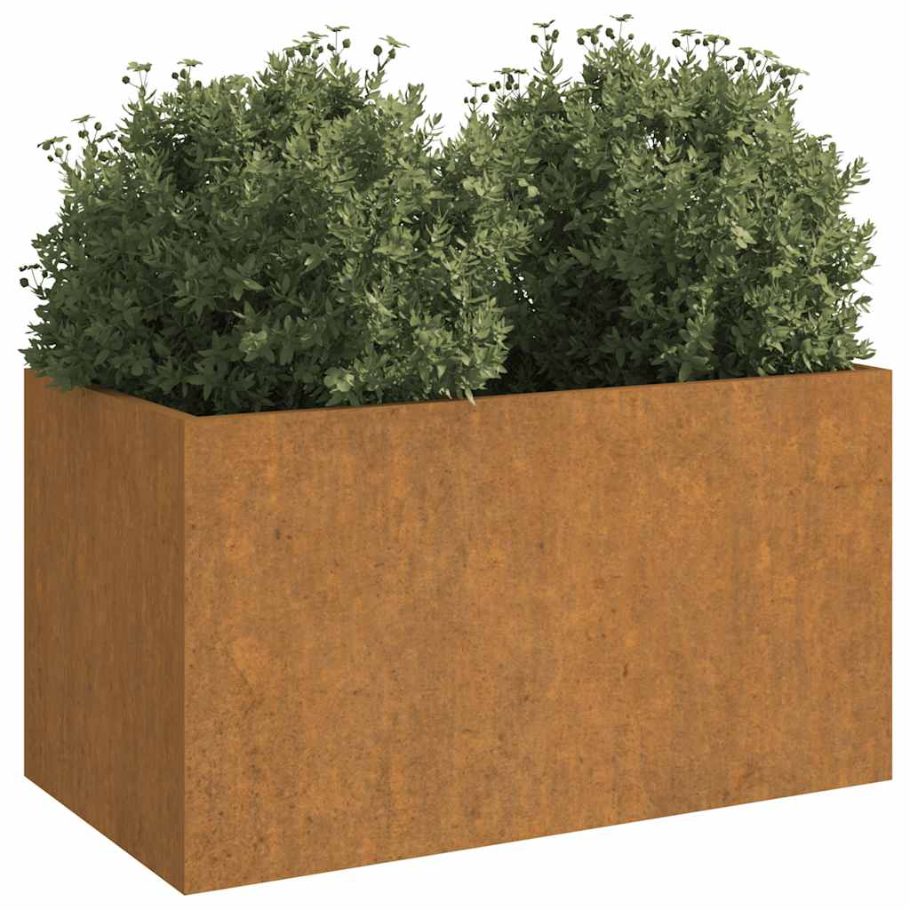 Plantenbak 62x40x39 cm cortenstaal is nu te koop bij PeponiXL, paradijselijk wonen!