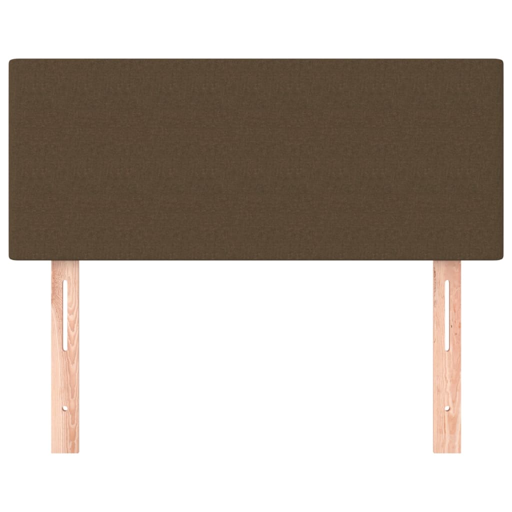 Hoofdbord 80x5x78/88 cm stof donkerbruin is nu te koop bij PeponiXL, paradijselijk wonen!