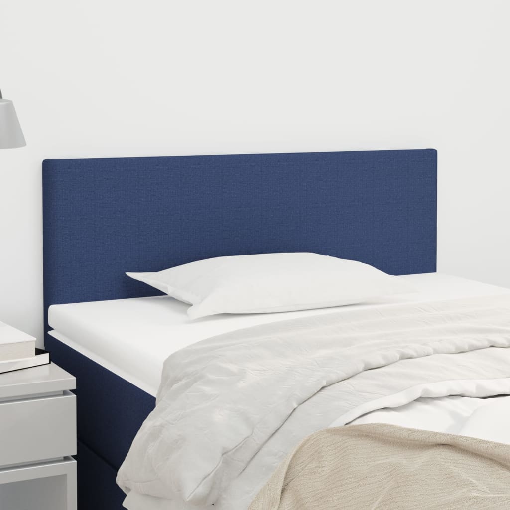 Hoofdbord 80x5x78/88 cm stof blauw is nu te koop bij PeponiXL, paradijselijk wonen!