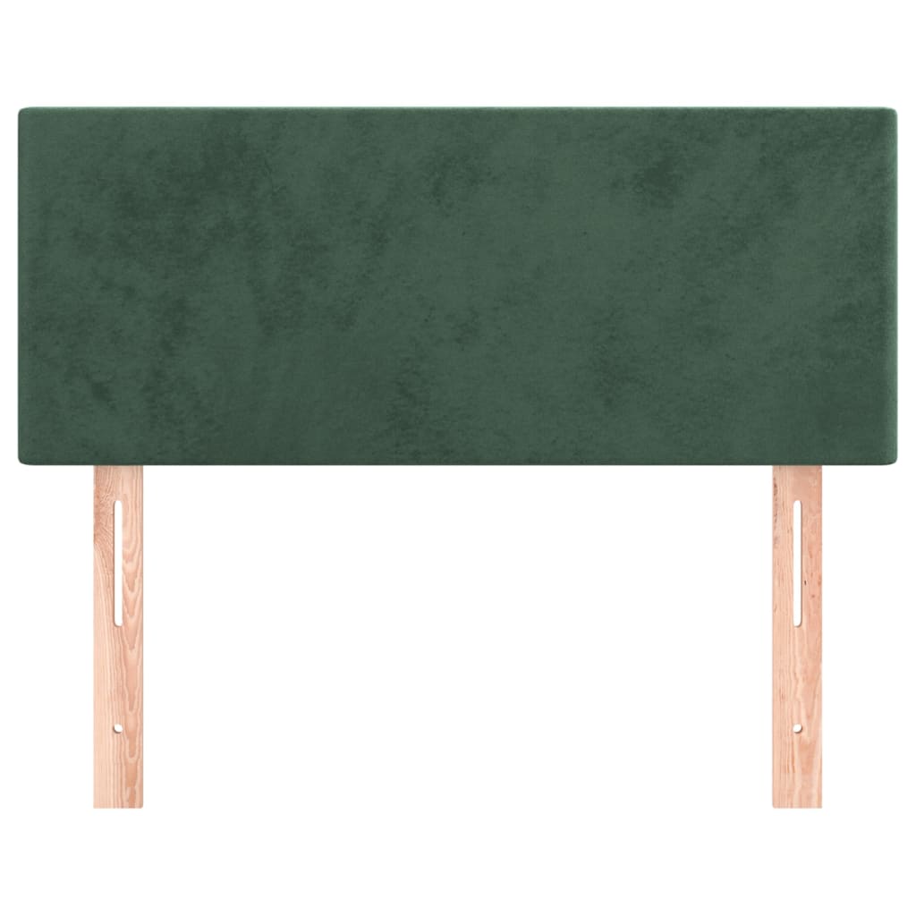 Hoofdbord 80x5x78/88 cm fluweel donkergroen is nu te koop bij PeponiXL, paradijselijk wonen!