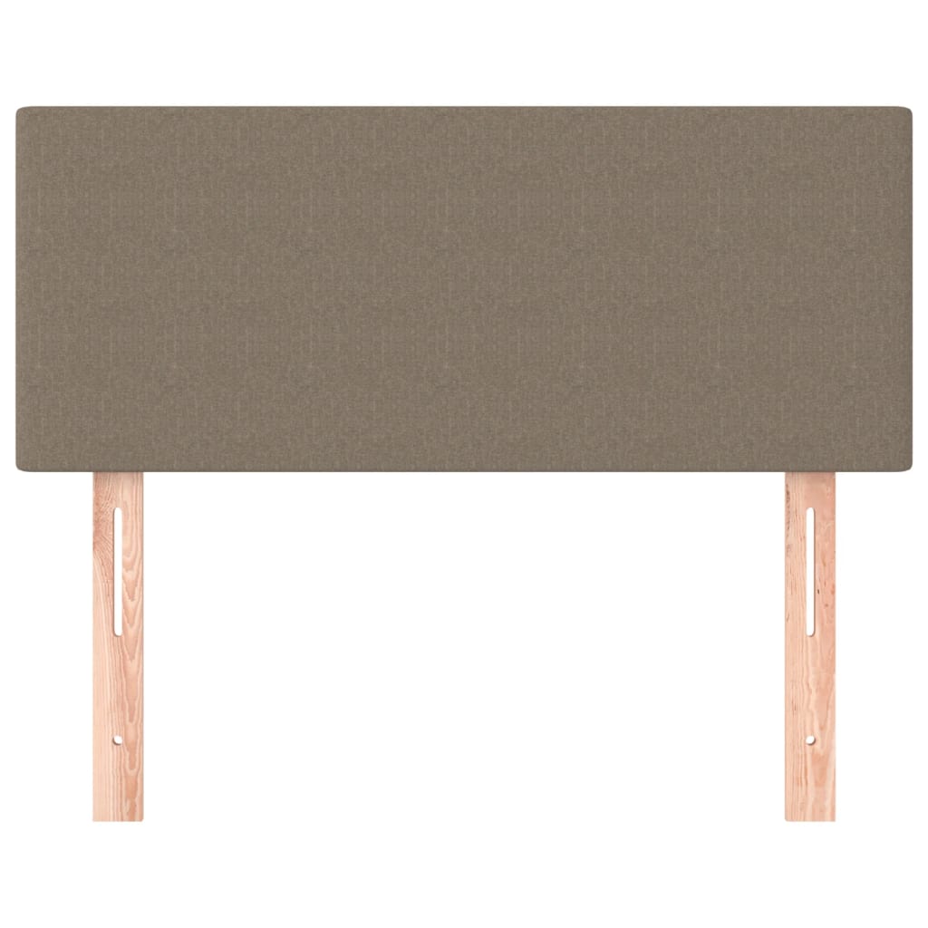 Hoofdbord 90x5x78/88 cm stof taupe is nu te koop bij PeponiXL, paradijselijk wonen!
