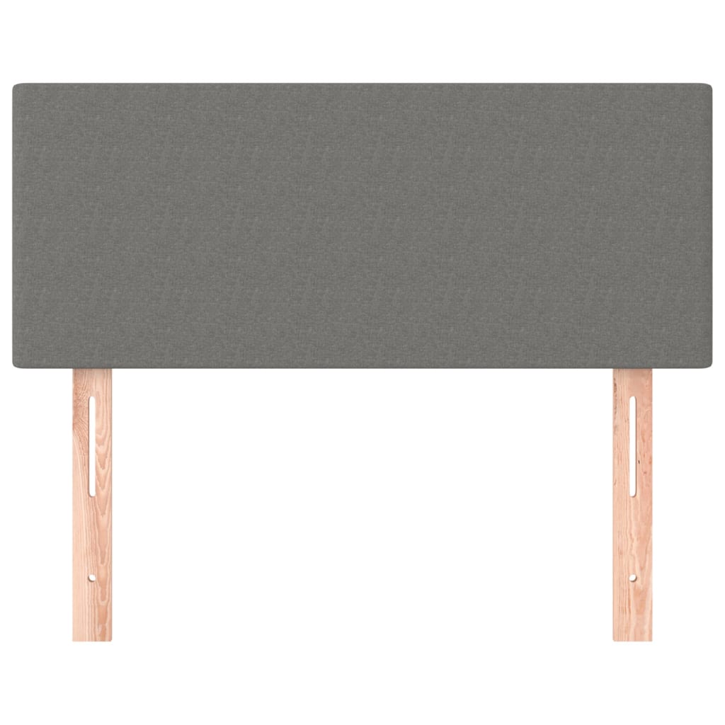Hoofdbord 100x5x78/88 cm stof donkergrijs is nu te koop bij PeponiXL, paradijselijk wonen!