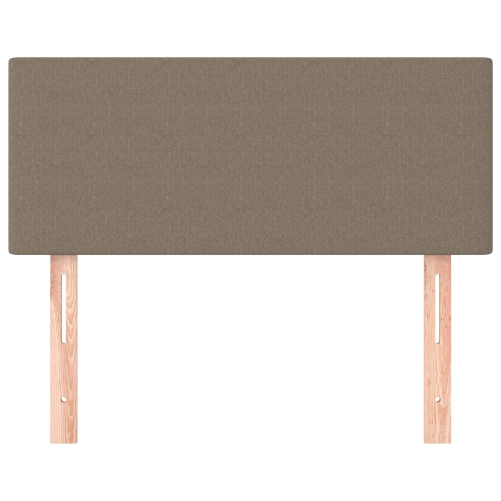 Hoofdbord 100x5x78/88 cm stof taupe is nu te koop bij PeponiXL, paradijselijk wonen!