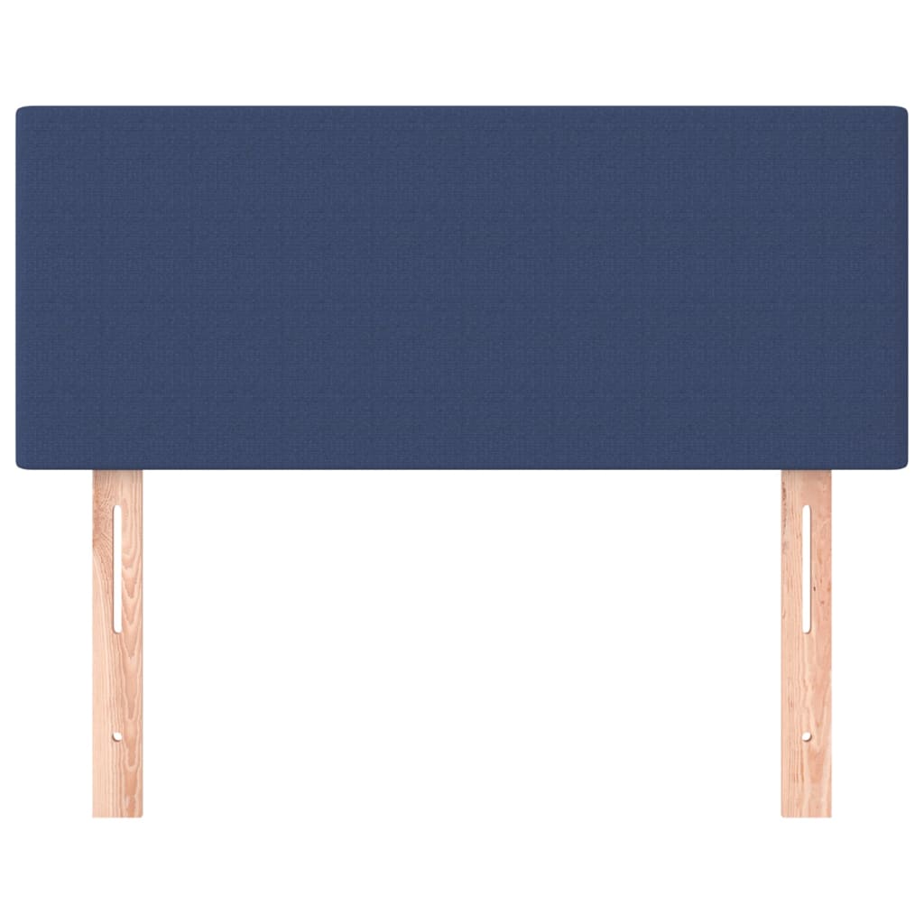 Hoofdbord 100x5x78/88 cm stof blauw is nu te koop bij PeponiXL, paradijselijk wonen!