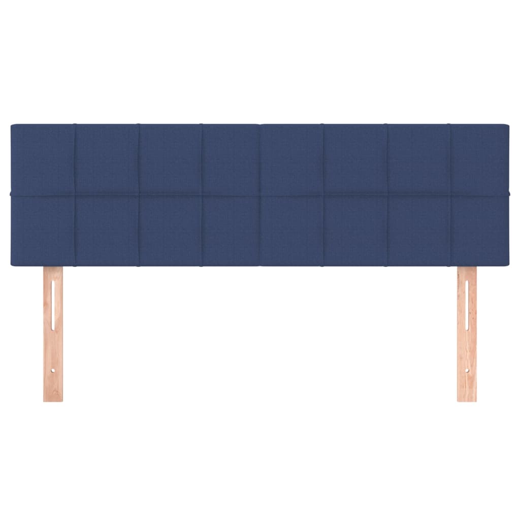 Hoofdborden 144x5x78/88 cm stof blauw is nu te koop bij PeponiXL, paradijselijk wonen!