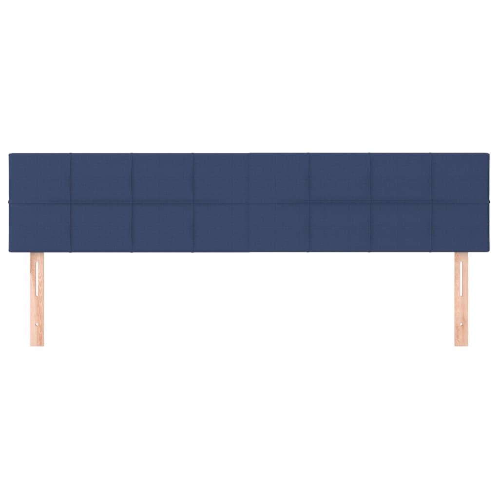 Hoofdborden 160x5x78/88 cm stof blauw is nu te koop bij PeponiXL, paradijselijk wonen!