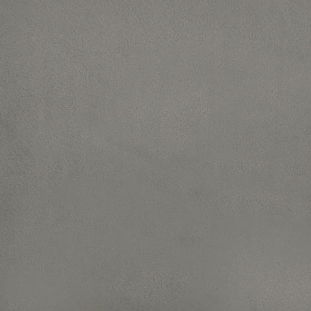 Hoofdbord 80x5x78/88 cm fluweel lichtgrijs is nu te koop bij PeponiXL, paradijselijk wonen!