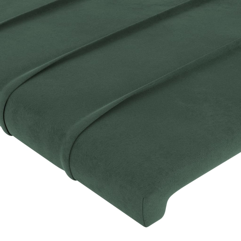 Hoofdbord 80x5x78/88 cm fluweel donkergroen is nu te koop bij PeponiXL, paradijselijk wonen!