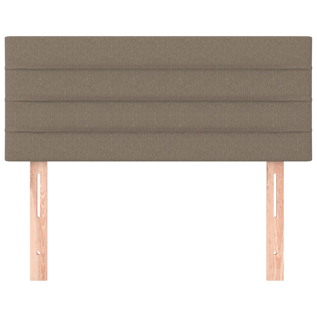 Hoofdbord 90x5x78/88 cm stof taupe is nu te koop bij PeponiXL, paradijselijk wonen!