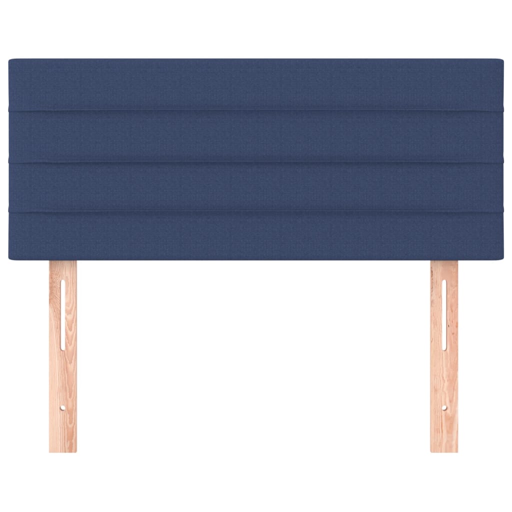 Hoofdbord 100x5x78/88 cm stof blauw is nu te koop bij PeponiXL, paradijselijk wonen!