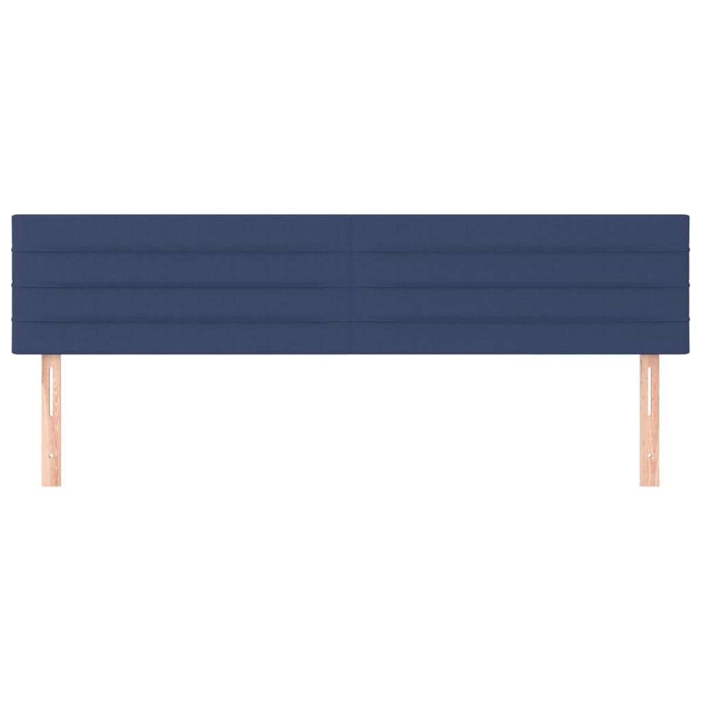 Hoofdborden 160x5x78/88 cm stof blauw is nu te koop bij PeponiXL, paradijselijk wonen!