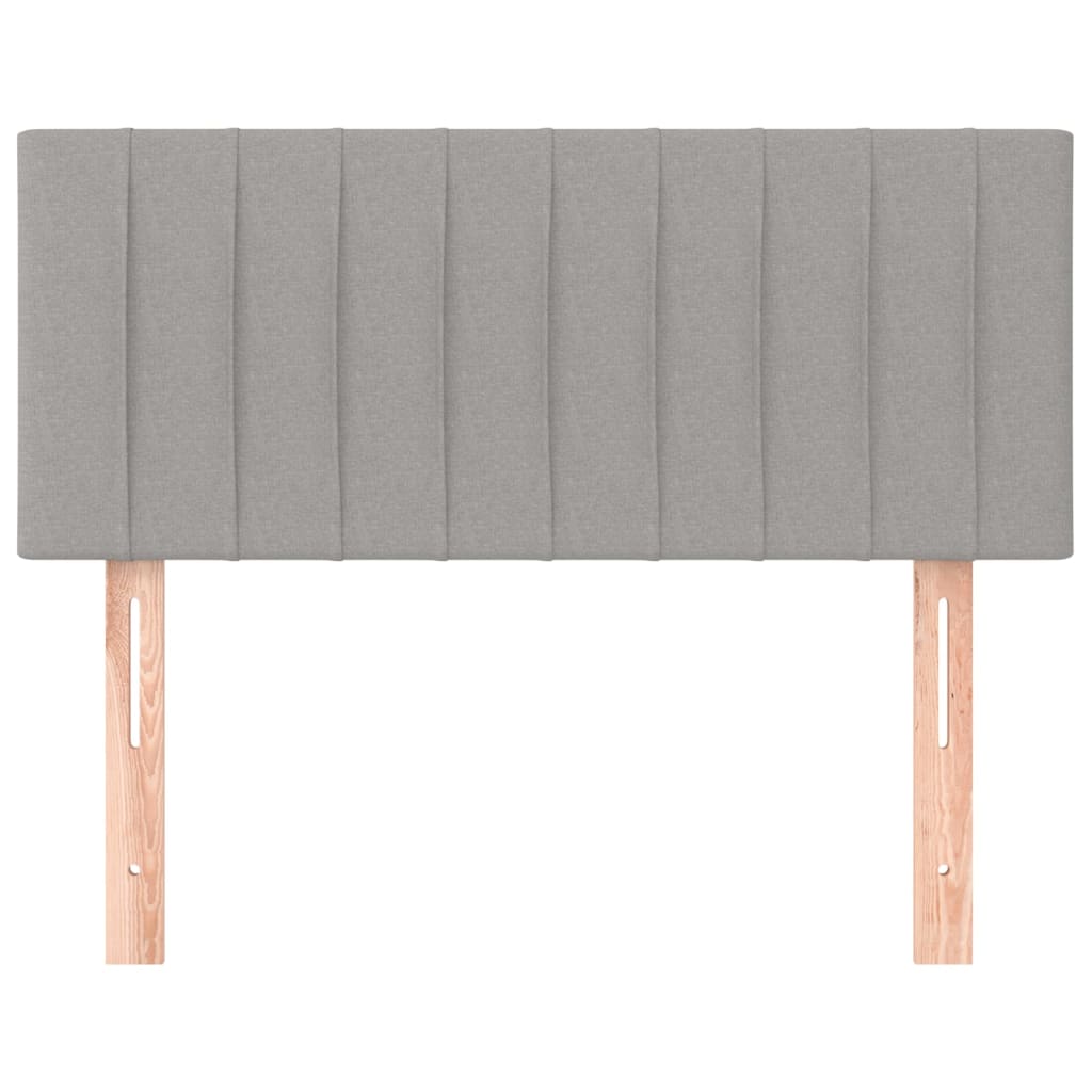 Hoofdbord 80x5x78/88 cm stof lichtgrijs is nu te koop bij PeponiXL, paradijselijk wonen!