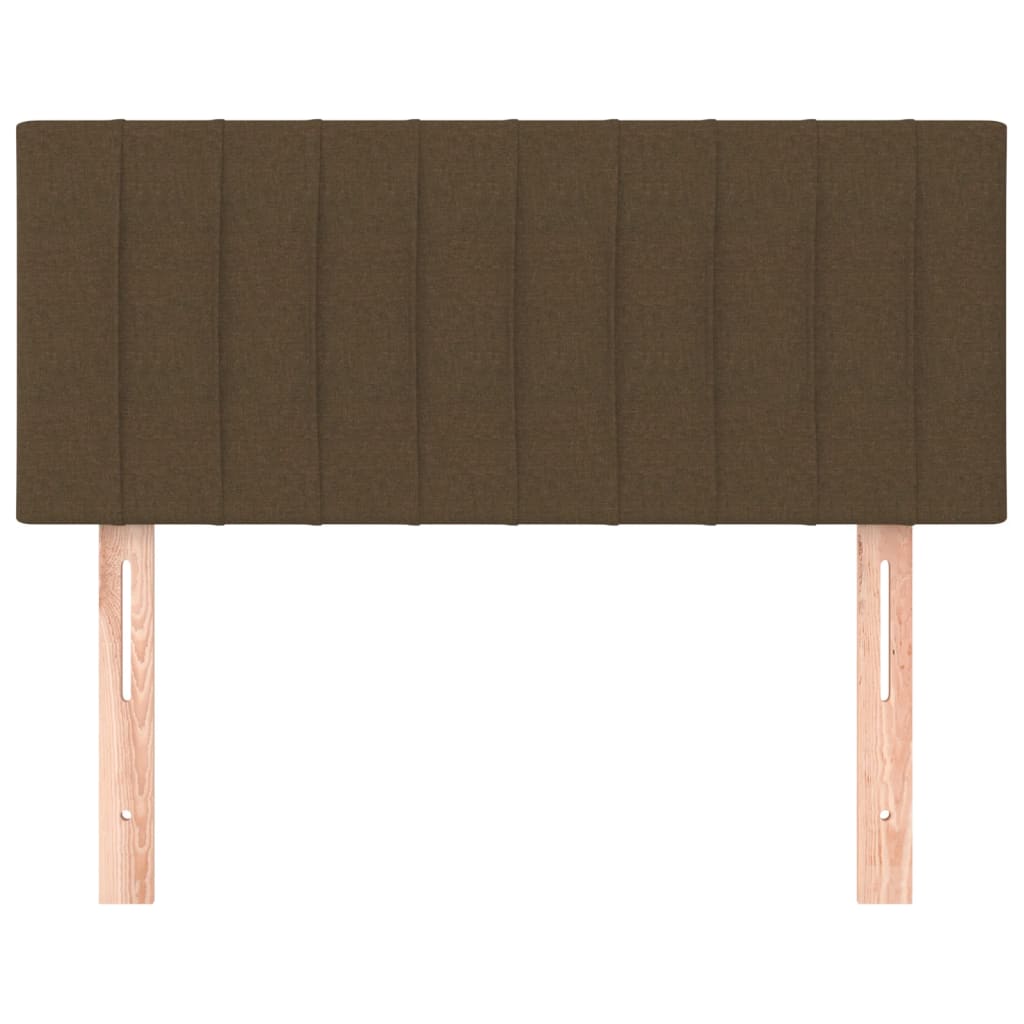 Hoofdbord 80x5x78/88 cm stof donkerbruin is nu te koop bij PeponiXL, paradijselijk wonen!