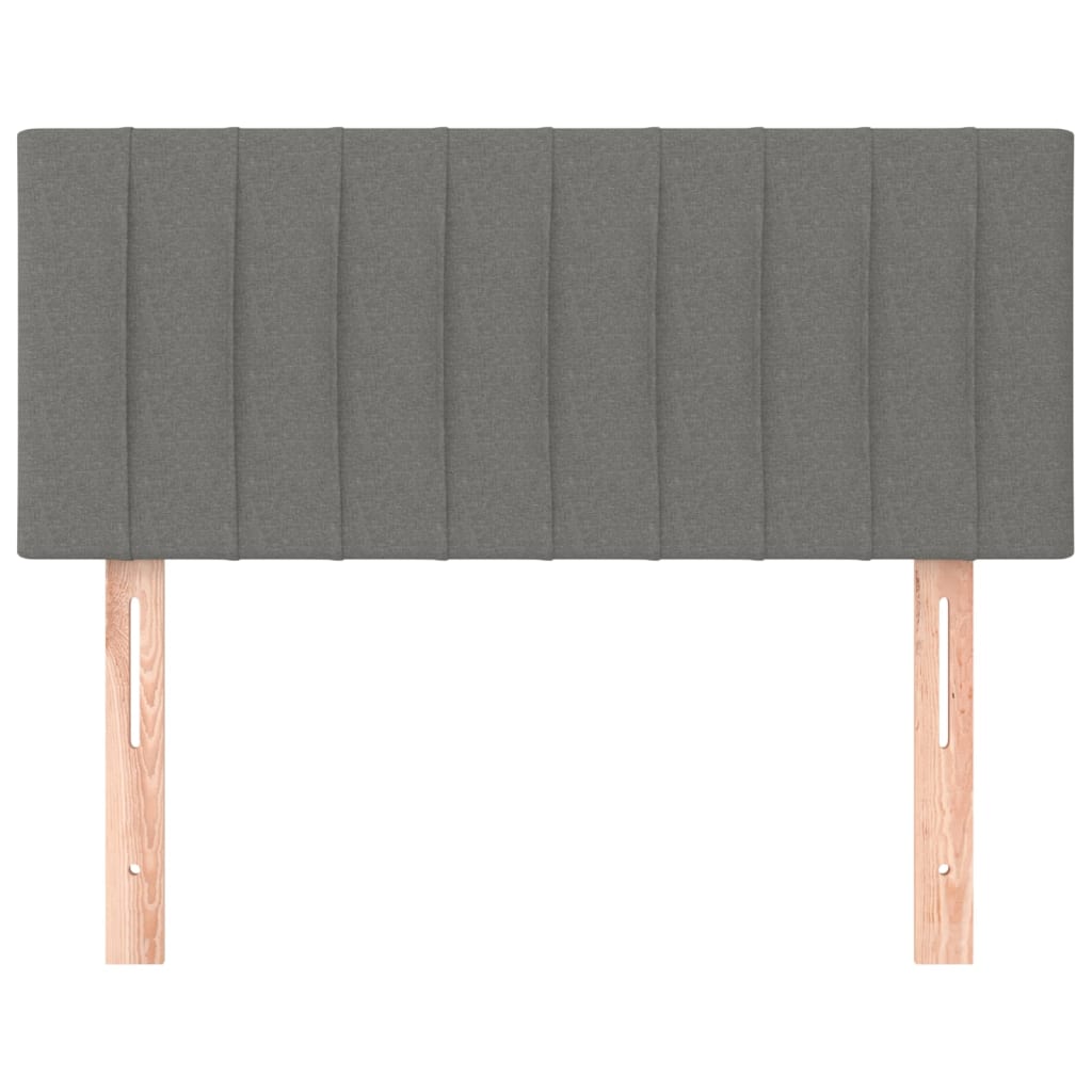 Hoofdbord 90x5x78/88 cm stof donkergrijs is nu te koop bij PeponiXL, paradijselijk wonen!