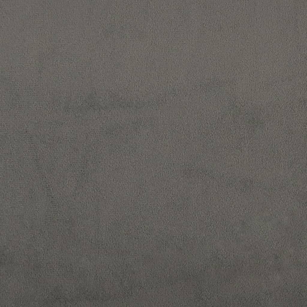 Hoofdbord 90x5x78/88 cm fluweel donkergrijs is nu te koop bij PeponiXL, paradijselijk wonen!