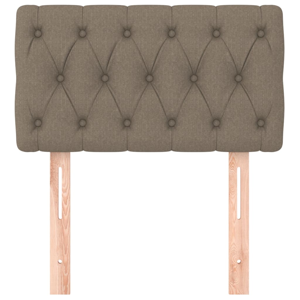 Hoofdbord 80x7x78/88 cm stof taupe is nu te koop bij PeponiXL, paradijselijk wonen!