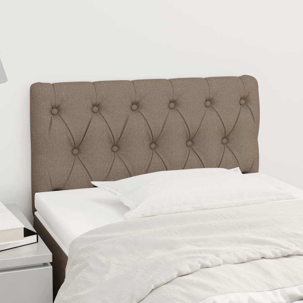 Hoofdbord 80x7x78/88 cm stof taupe is nu te koop bij PeponiXL, paradijselijk wonen!
