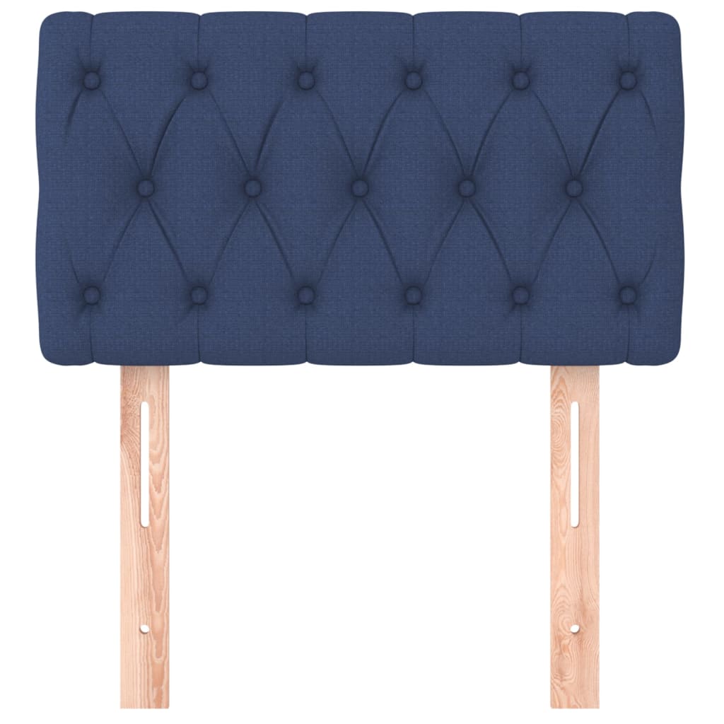 Hoofdbord 80x7x78/88 cm stof blauw is nu te koop bij PeponiXL, paradijselijk wonen!