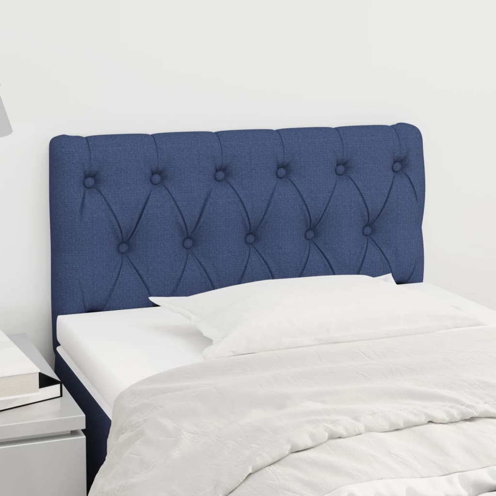 Hoofdbord 80x7x78/88 cm stof blauw is nu te koop bij PeponiXL, paradijselijk wonen!