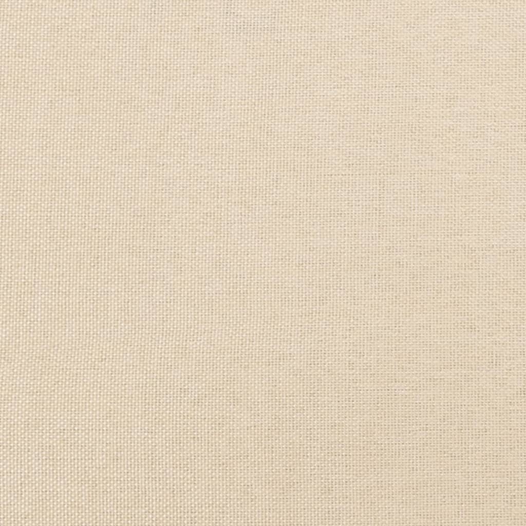 Hoofdbord 90x7x78/88 cm stof crèmekleurig is nu te koop bij PeponiXL, paradijselijk wonen!