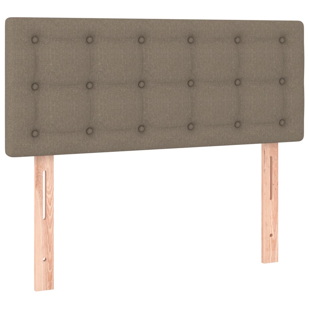 Hoofdbord 90x5x78/88 cm stof taupe is nu te koop bij PeponiXL, paradijselijk wonen!