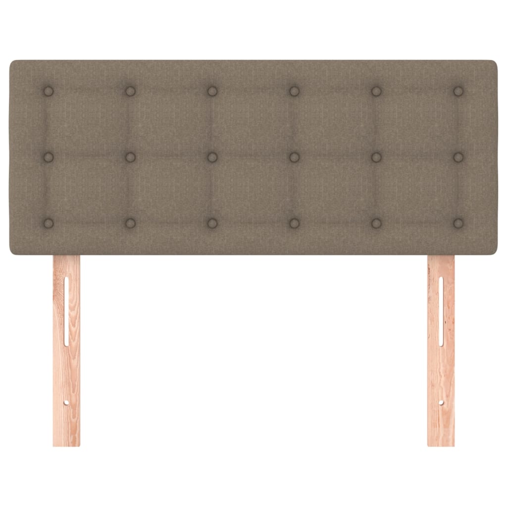 Hoofdbord 90x5x78/88 cm stof taupe is nu te koop bij PeponiXL, paradijselijk wonen!