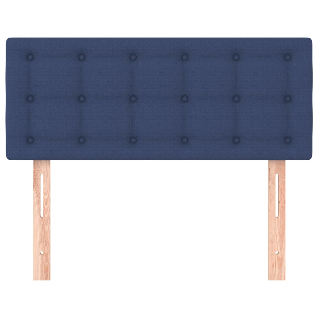 Hoofdbord 90x5x78/88 cm stof blauw is nu te koop bij PeponiXL, paradijselijk wonen!