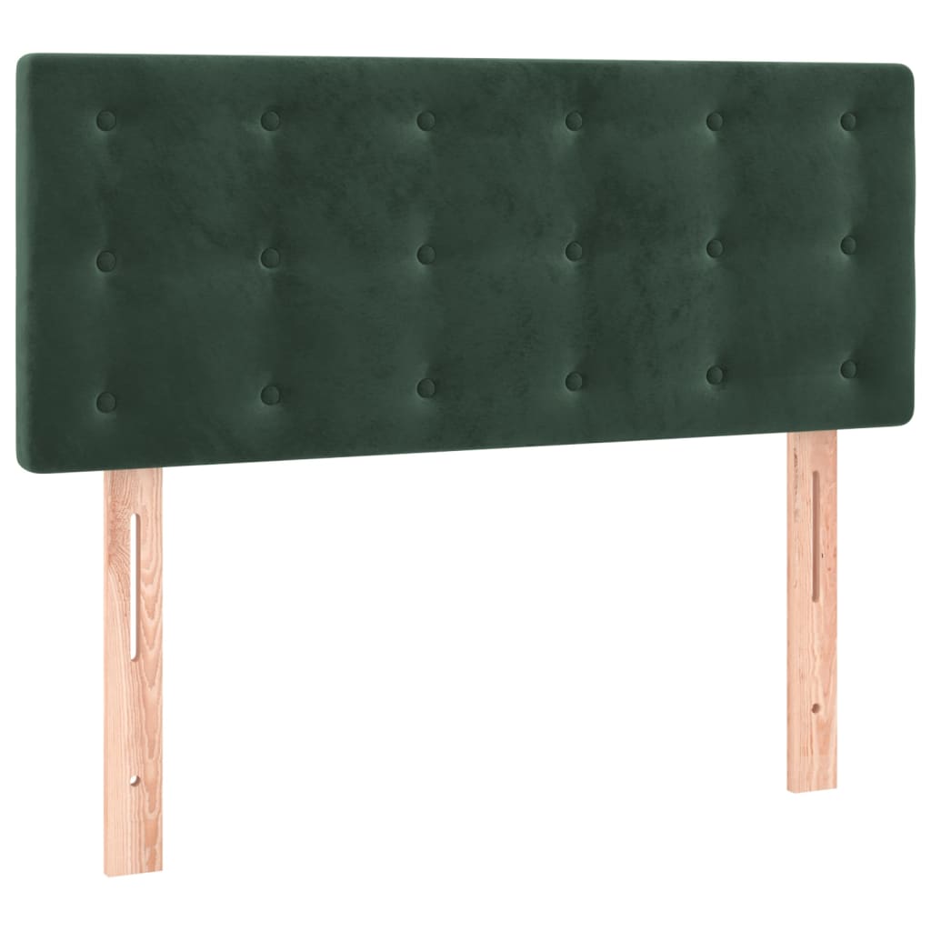 Hoofdbord 90x5x78/88 cm fluweel donkergroen is nu te koop bij PeponiXL, paradijselijk wonen!
