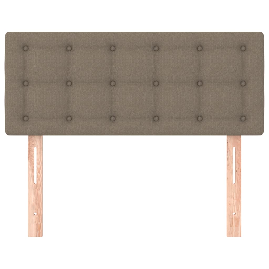 Hoofdbord 100x5x78/88 cm stof taupe is nu te koop bij PeponiXL, paradijselijk wonen!