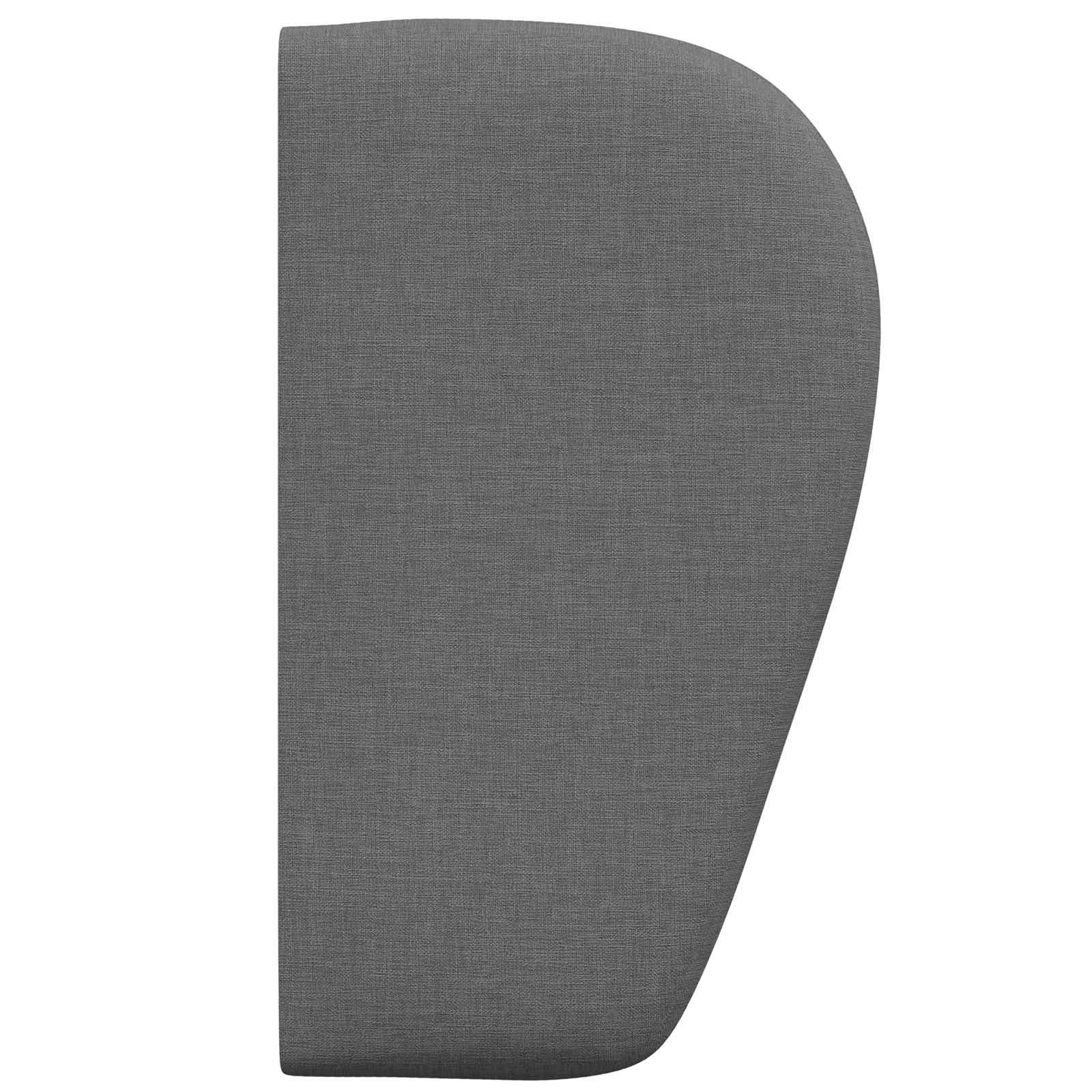 Hoofdbord oor Dim Grijs 40 x 23 x 6 cm Stof is nu te koop bij PeponiXL, paradijselijk wonen!