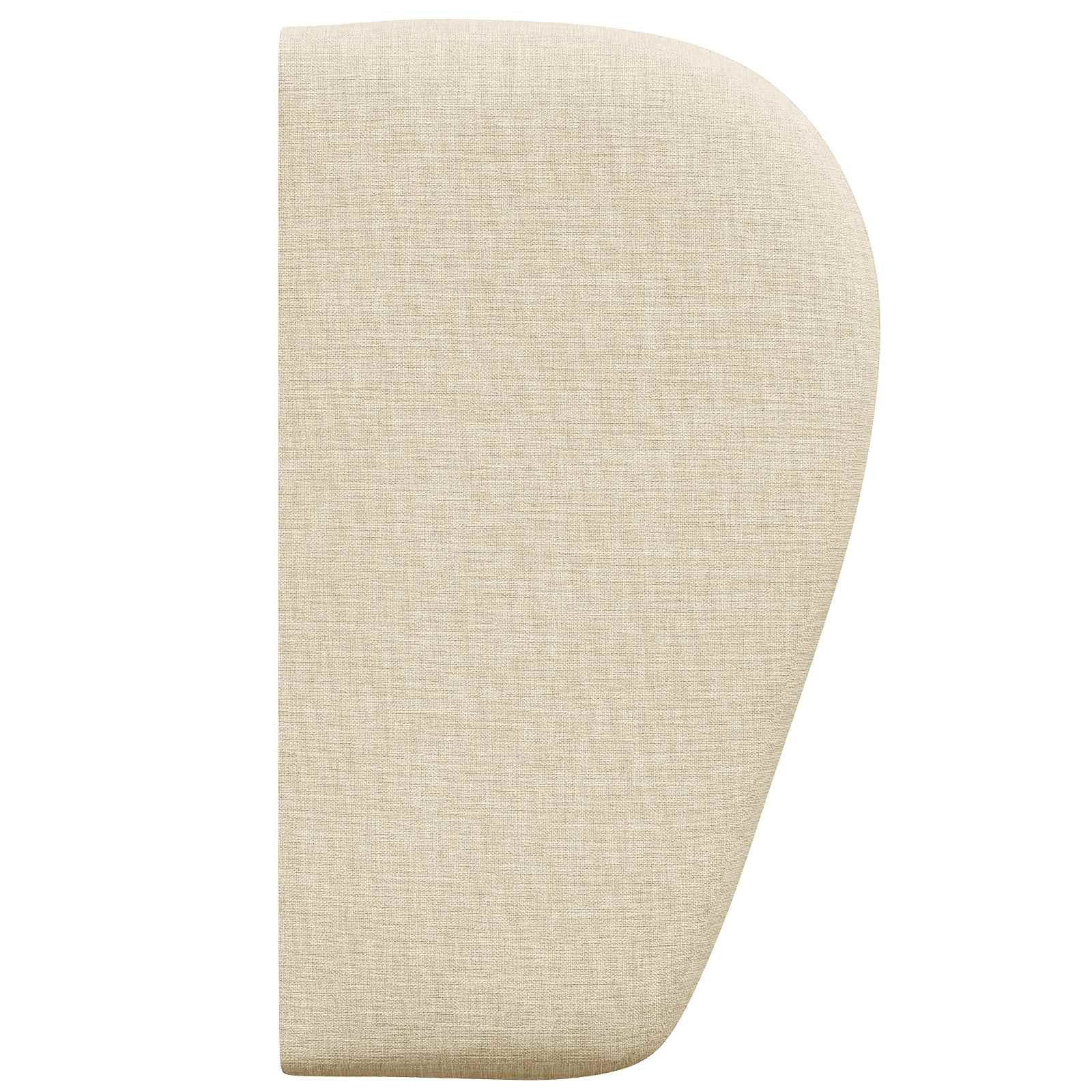Hoofdbord oor Crème 40 x 23 x 6 cm Stof is nu te koop bij PeponiXL, paradijselijk wonen!