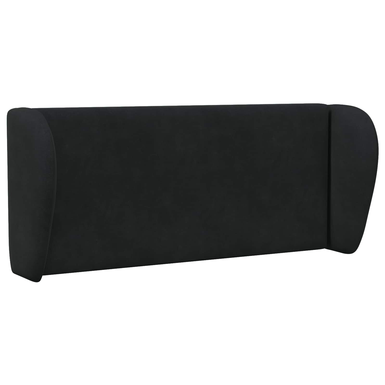 Hoofdbord oor Zwart 40 x 23 x 6 cm Fluweel is nu te koop bij PeponiXL, paradijselijk wonen!