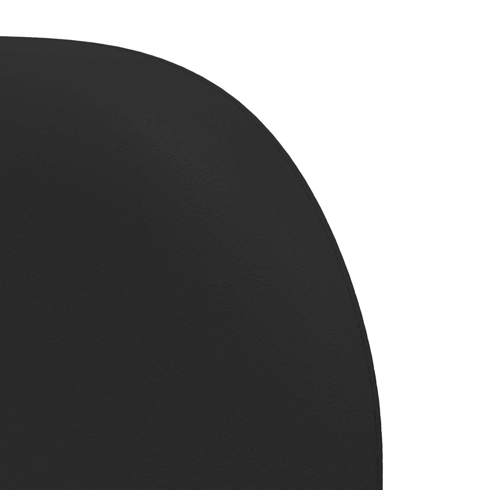 Hoofdbord oor Zwart 80 x 23 x 6 cm PVC is nu te koop bij PeponiXL, paradijselijk wonen!
