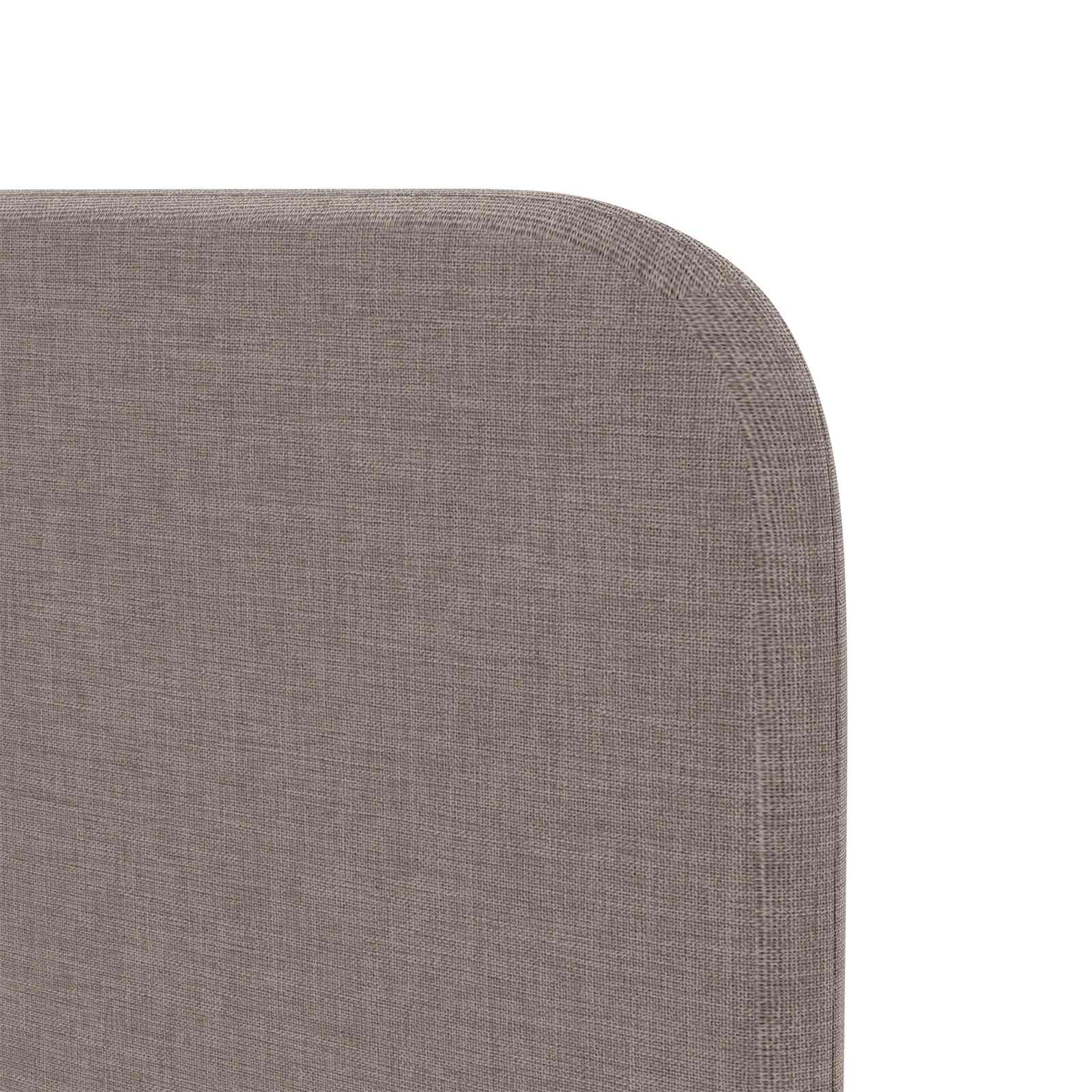 Hoofdbord oor Taupe 40,5 x 40,5 x 4 cm Stof is nu te koop bij PeponiXL, paradijselijk wonen!