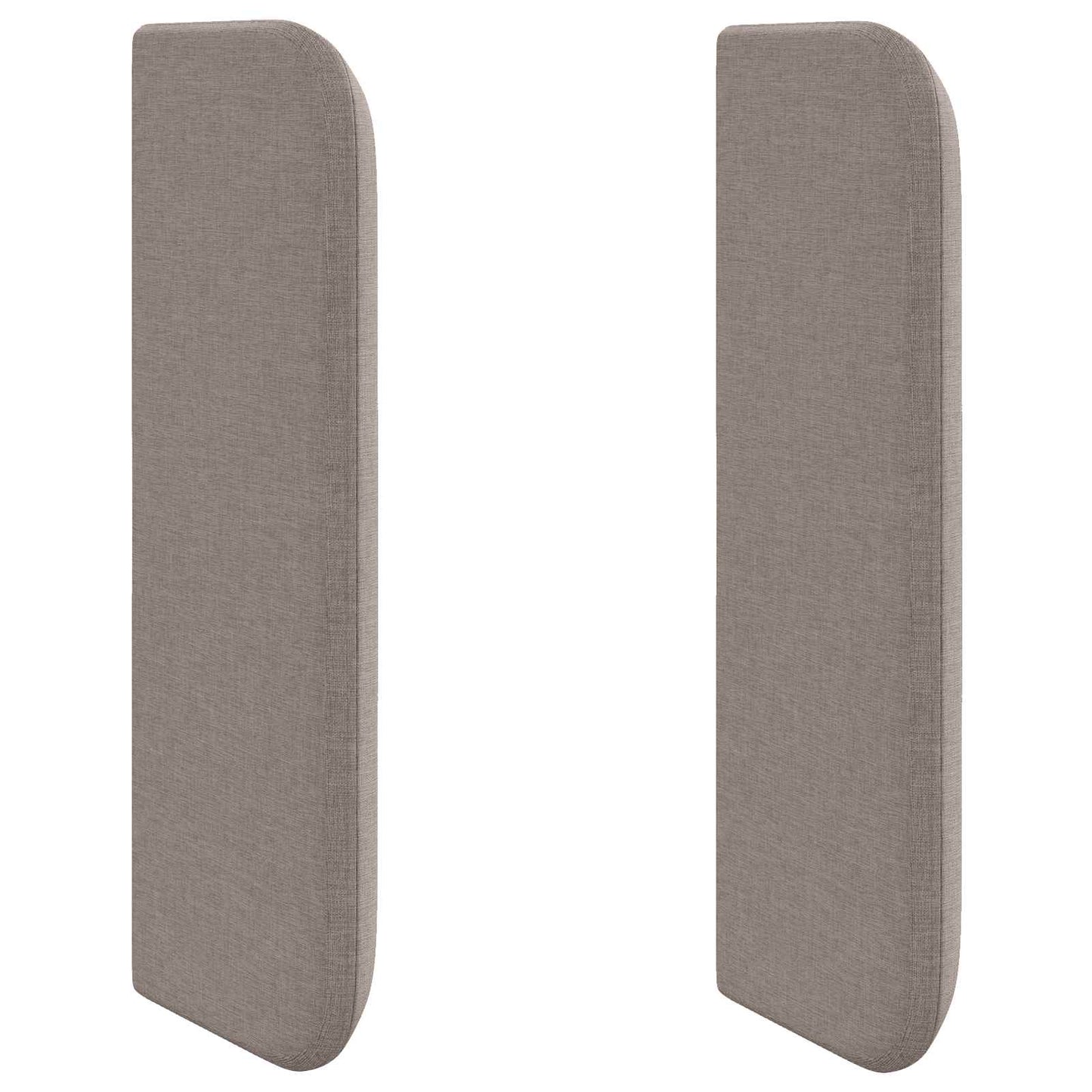 Hoofdbord oor Taupe 40,5 x 40,5 x 4 cm Stof is nu te koop bij PeponiXL, paradijselijk wonen!