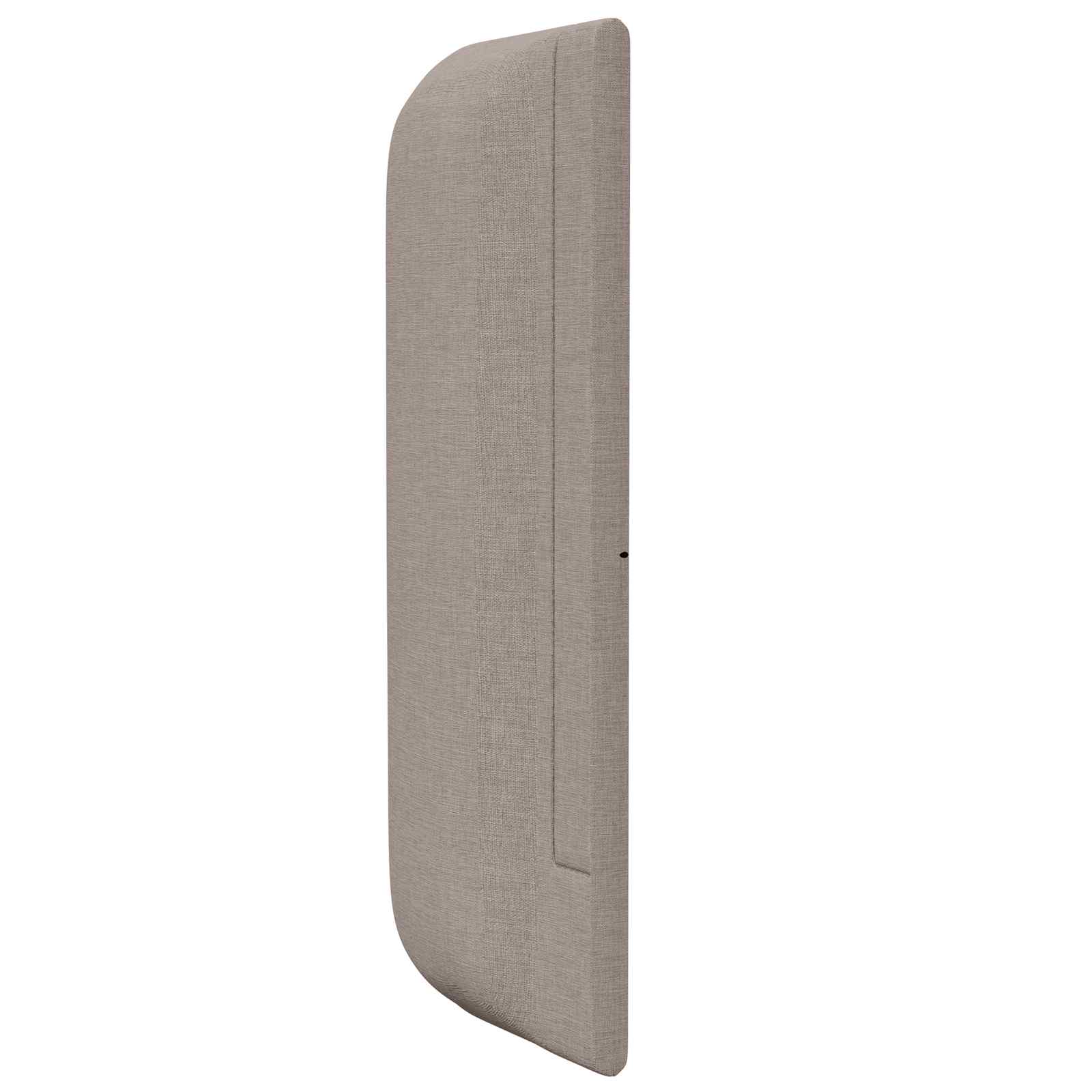 Hoofdbord oor Taupe 40,5 x 40,5 x 4 cm Stof is nu te koop bij PeponiXL, paradijselijk wonen!