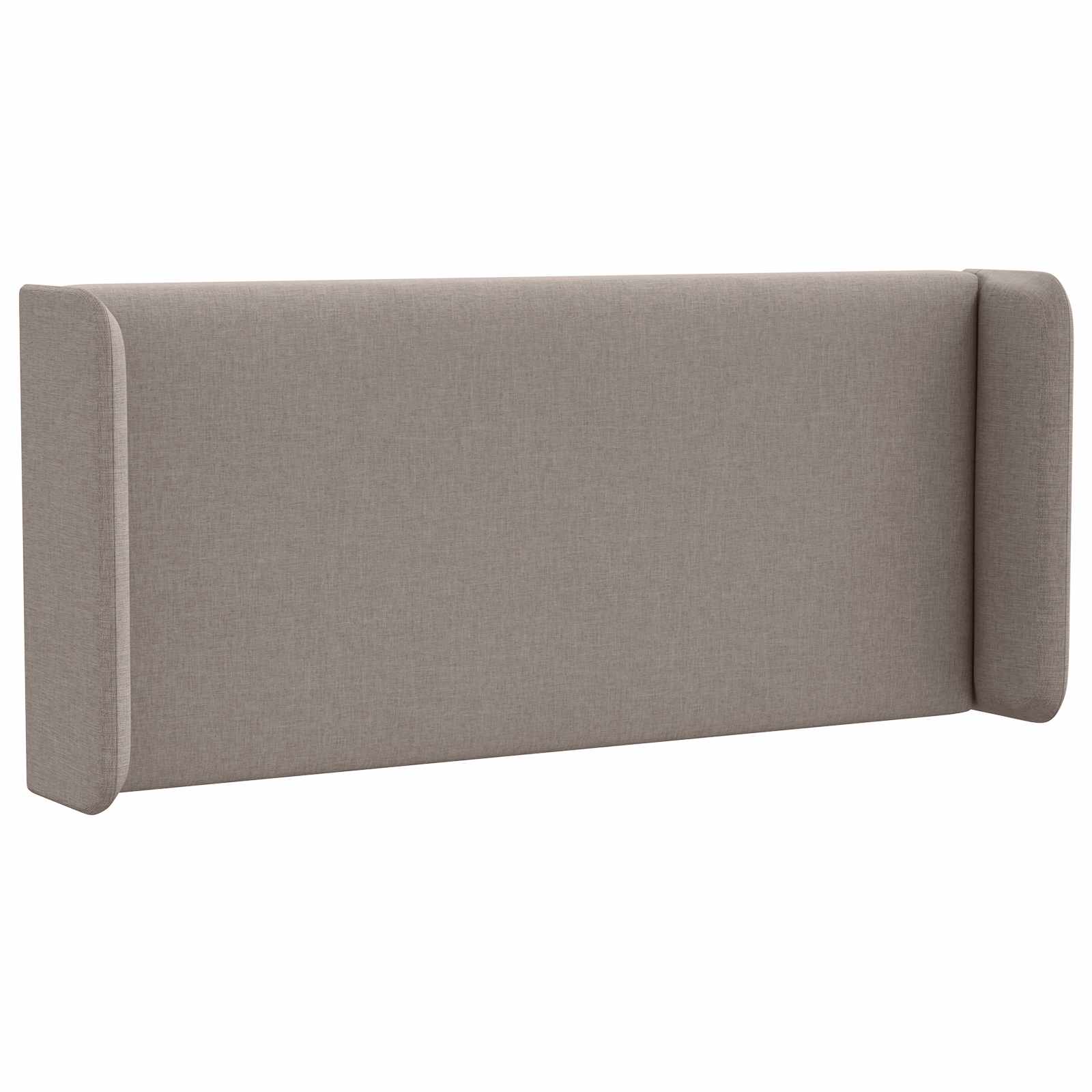 Hoofdbord oor Taupe 40,5 x 40,5 x 4 cm Stof is nu te koop bij PeponiXL, paradijselijk wonen!