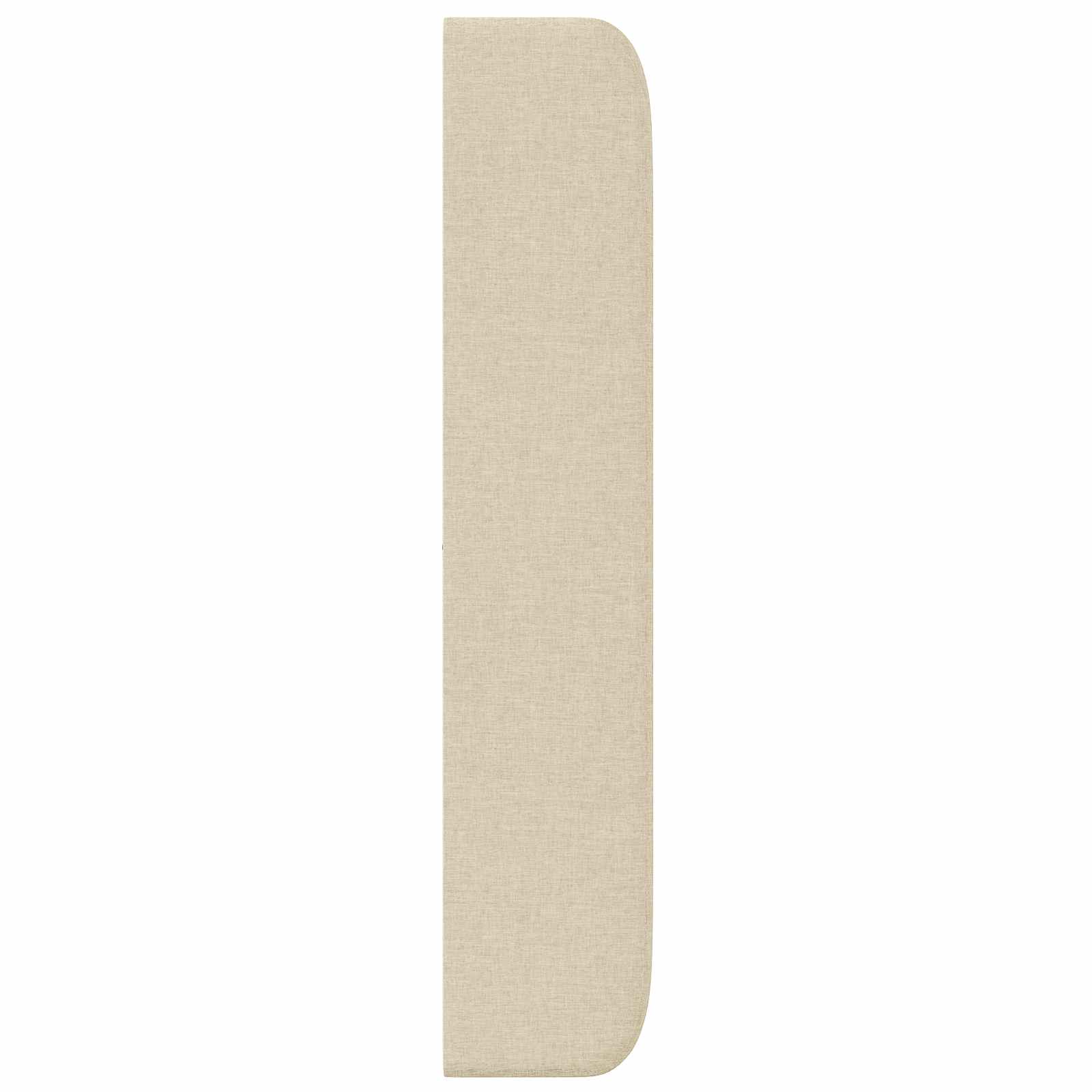 Hoofdbord oor Crème 80 x 16 x 4 cm Stof is nu te koop bij PeponiXL, paradijselijk wonen!