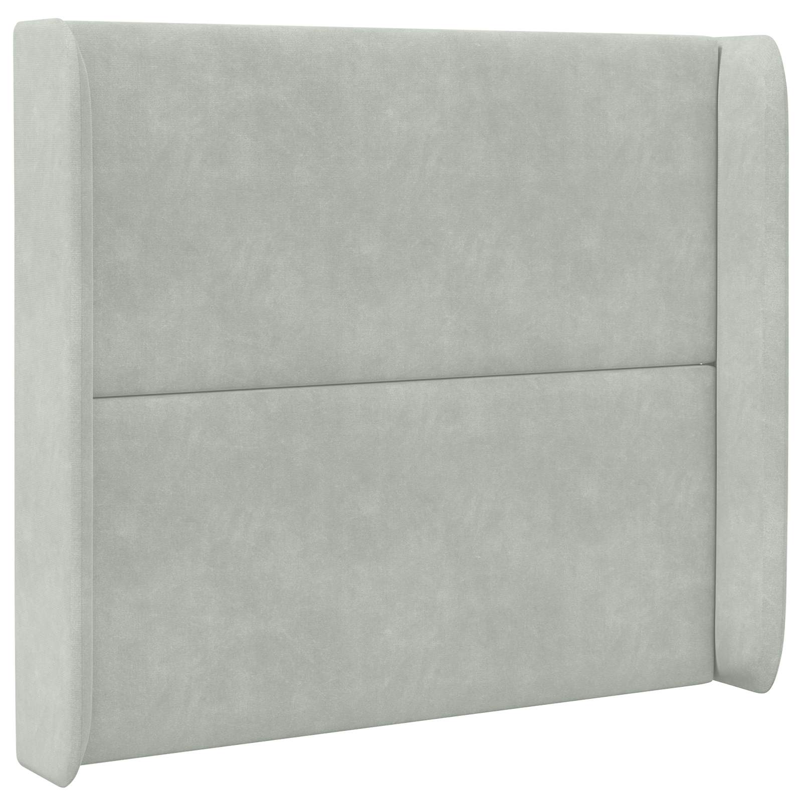 Hoofdbord oor Lichtgrijs 80 x 16 x 4 cm Fluweel is nu te koop bij PeponiXL, paradijselijk wonen!
