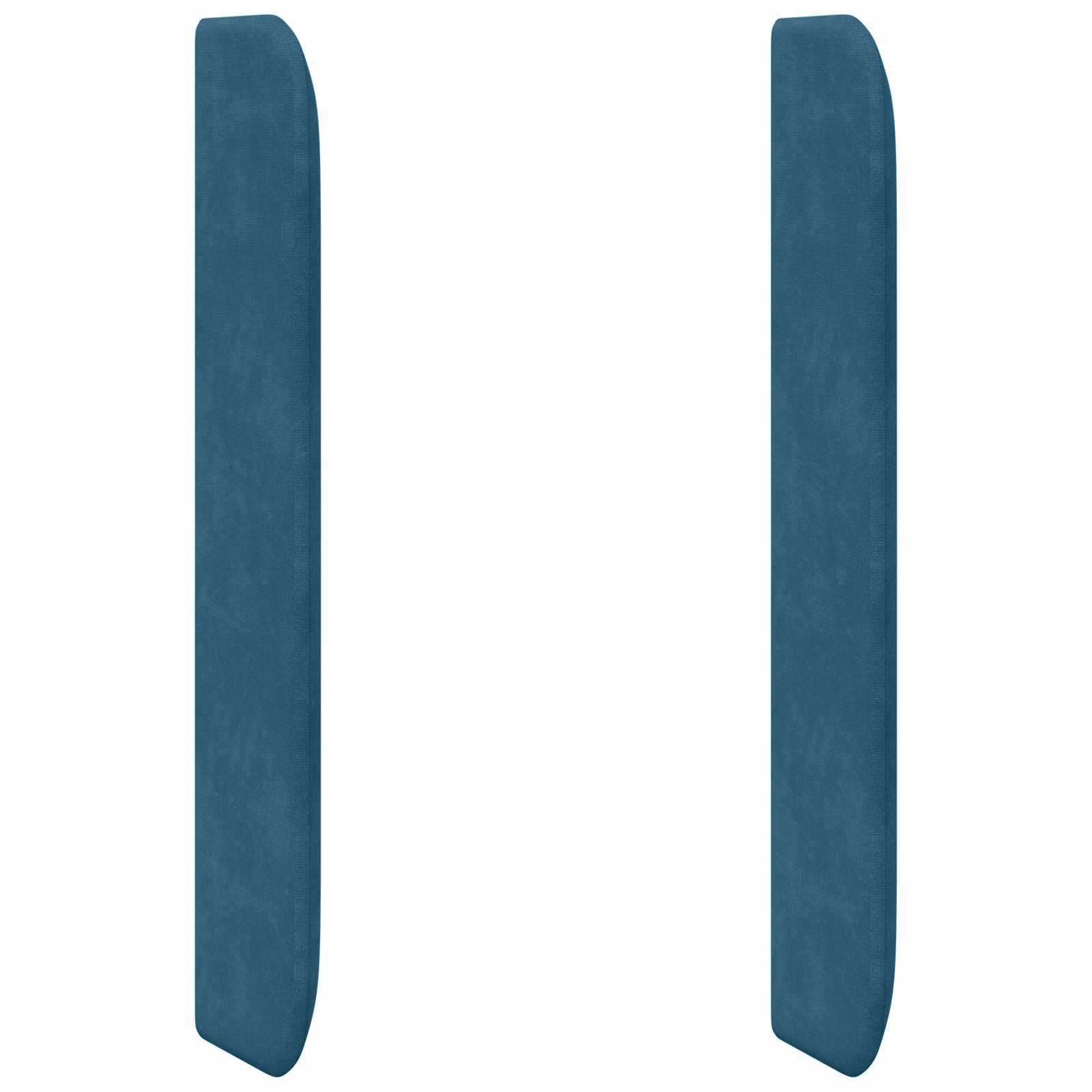 Hoofdbord oor Blauw 80 x 16 x 4 cm Fluweel is nu te koop bij PeponiXL, paradijselijk wonen!