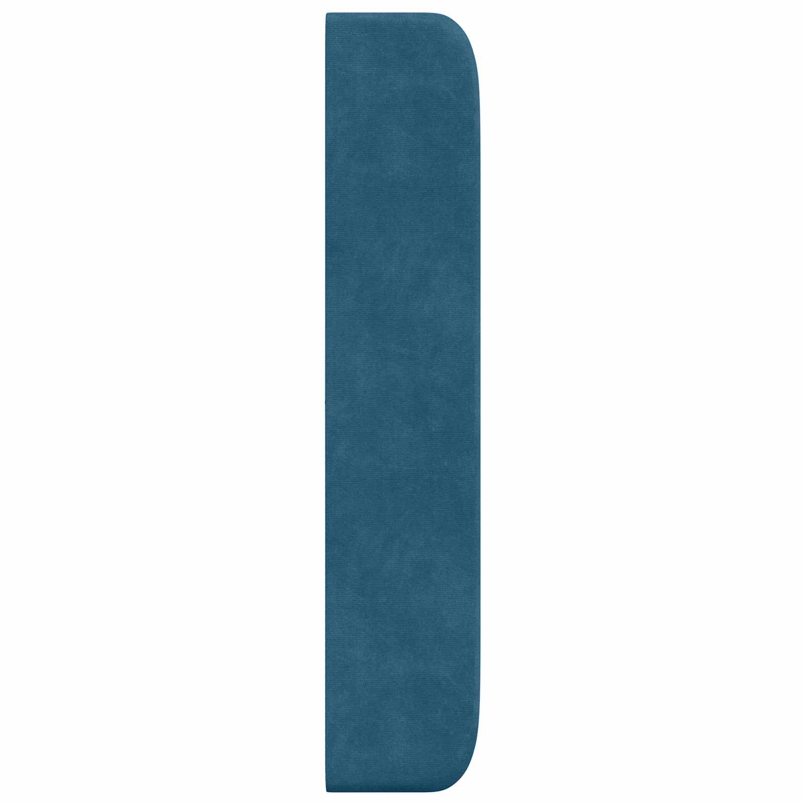 Hoofdbord oor Blauw 80 x 16 x 4 cm Fluweel is nu te koop bij PeponiXL, paradijselijk wonen!