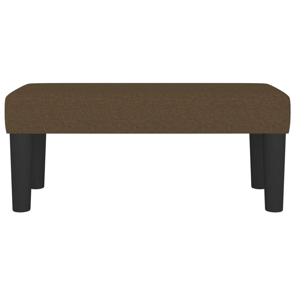 Bankje 70x30x30 cm stof bruin is nu te koop bij PeponiXL, paradijselijk wonen!