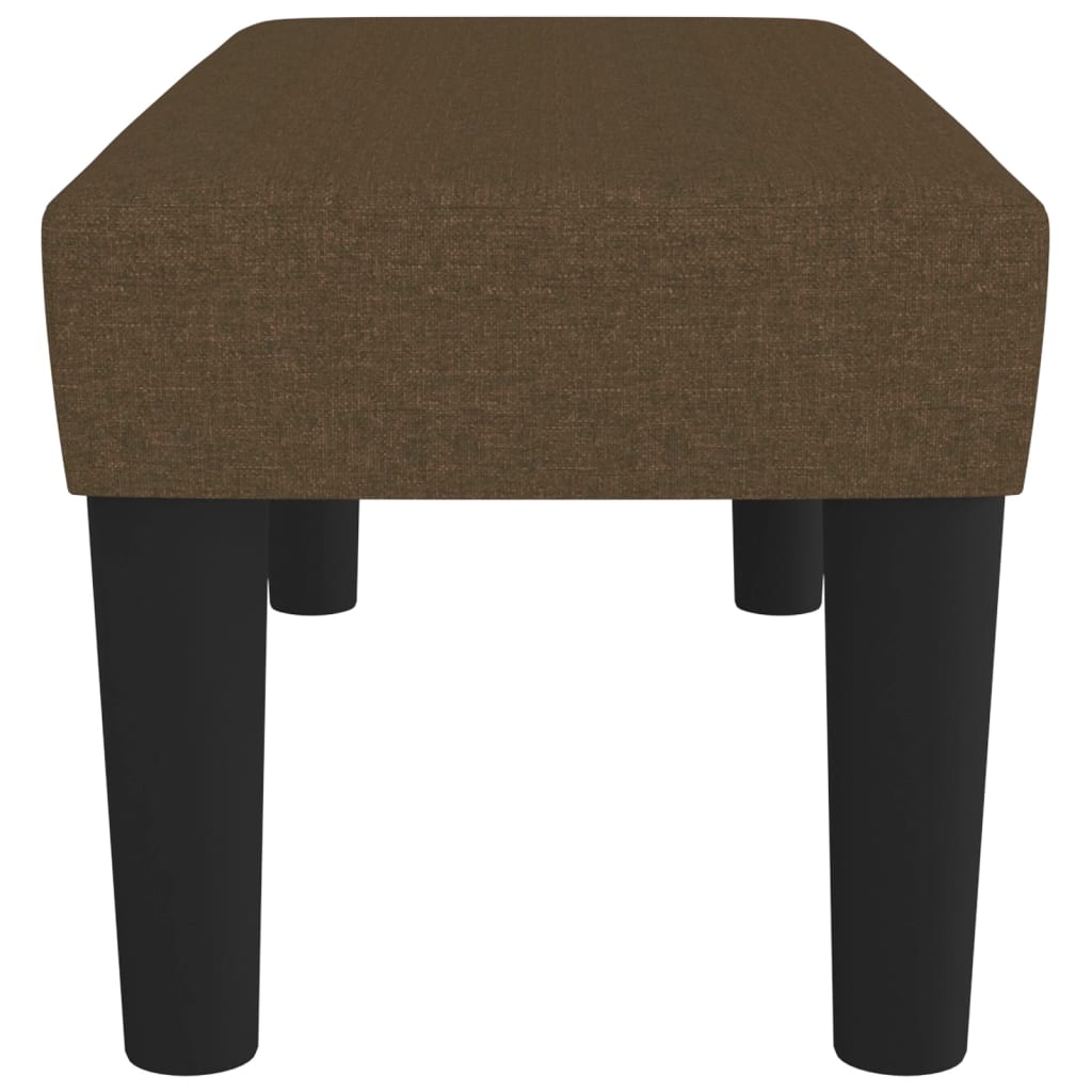 Bankje 70x30x30 cm stof bruin is nu te koop bij PeponiXL, paradijselijk wonen!