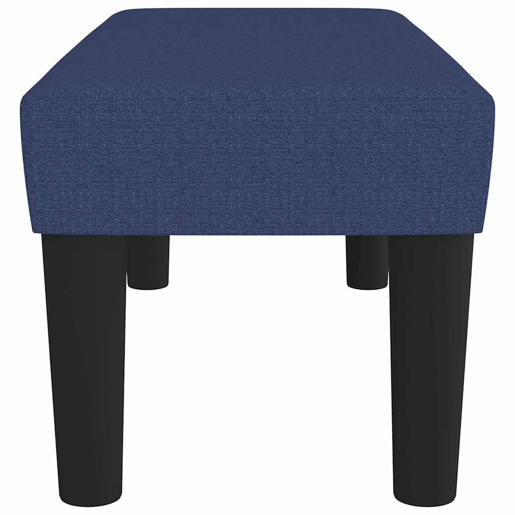 Bankje 70x30x30 cm stof blauw is nu te koop bij PeponiXL, paradijselijk wonen!